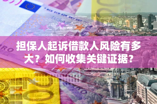 武汉担保人起诉借款人风险有多大？如何收集关键证据？