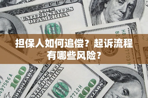 武汉担保人如何追偿？起诉流程有哪些风险？