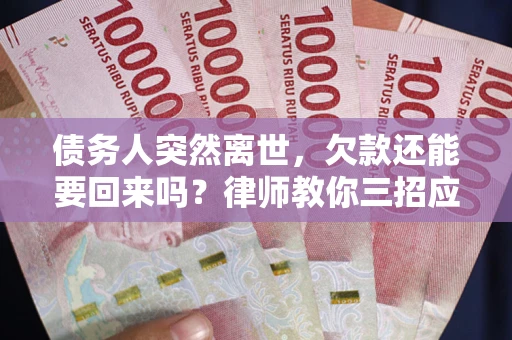 武汉债务人突然离世，欠款还能要回来吗？律师教你三招应对
