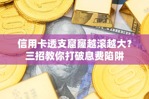 武汉信用卡透支窟窿越滚越大？三招教你打破息费陷阱