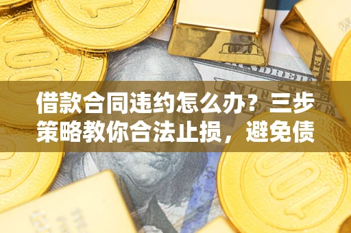 武汉借款合同违约怎么办？三步策略教你合法止损，避免债务危机升级