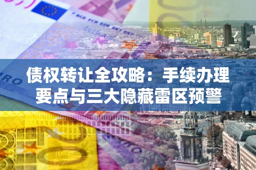 武汉债权转让全攻略：手续办理要点与三大隐藏雷区预警