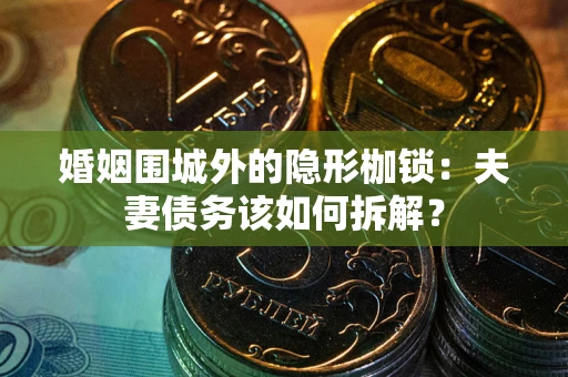 武汉婚姻围城外的隐形枷锁：夫妻债务该如何拆解？